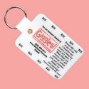 Punchable Custom Key Chains