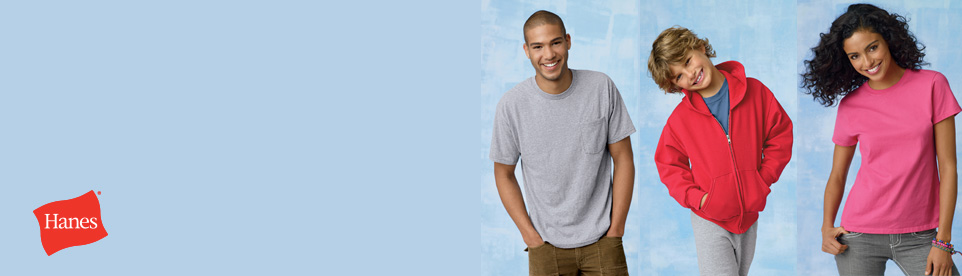 Hanes T-Shirts Custom | Promotional Hanes Clothing