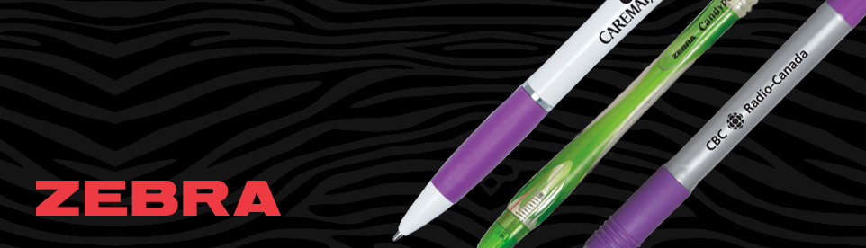 Custom Zebra Pens | Promotional Zebra Pencils