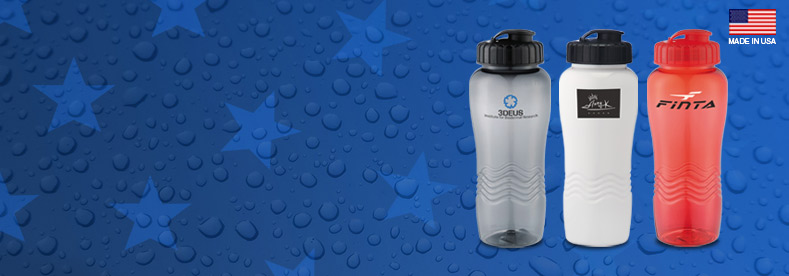 Custom Water Bottles Made in USA
