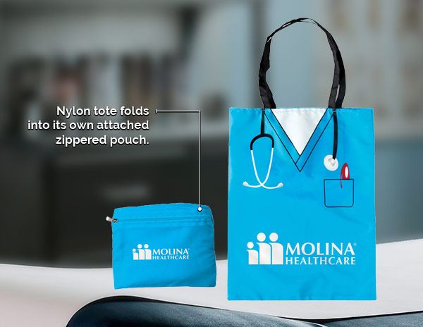 Convertible Scrubs Tote