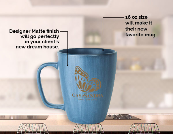 Flow Coffee Mug - 16 oz