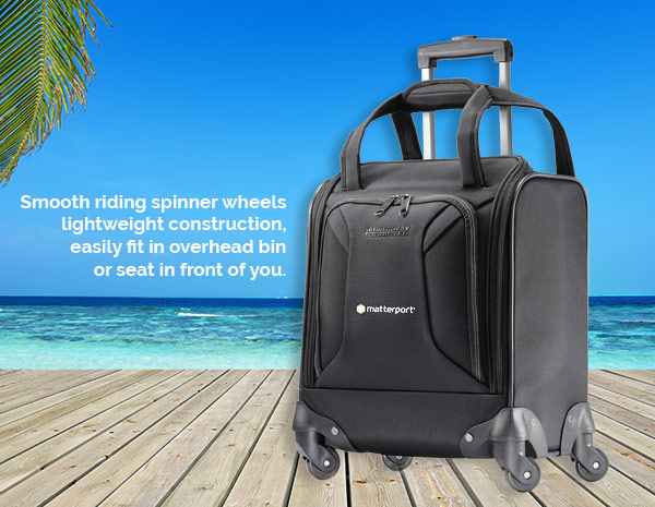 American Tourister Zoom Spinner Underseat Carry-On 