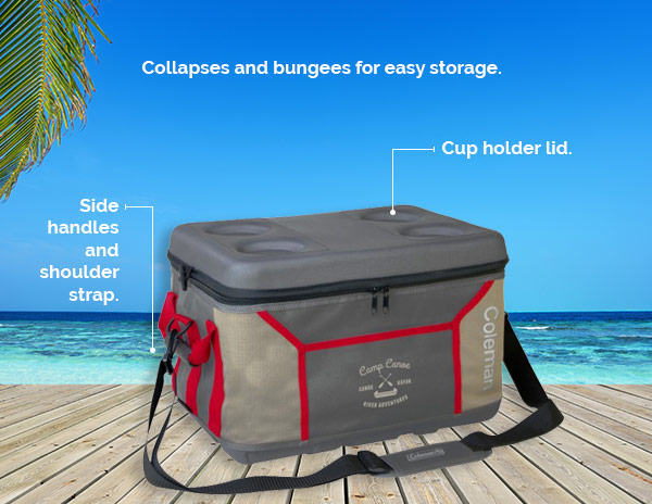 Coleman 45-Can Medium Sport Collapsible Soft Cooler