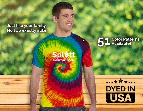 Tie-Dye 5.4 oz., 100% Cotton T-Shirt