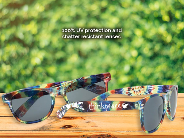Tie-Dye Sunglasses