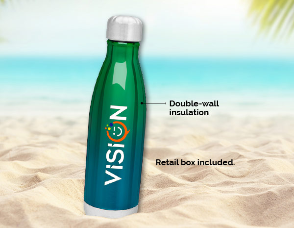 17 oz H2Go Force Bottle - Premium + Ombre