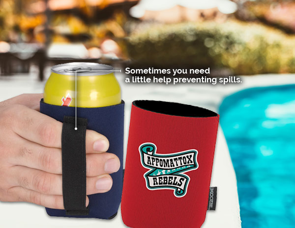Koozie Handle Strap Can Kooler