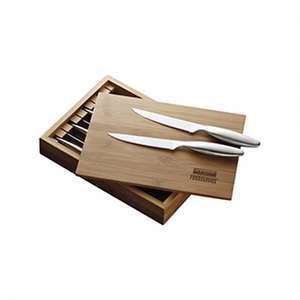 Custom Promotional Moso Bamboo Steak Knife Set