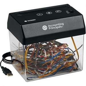 Desktop USB Paper Shredder