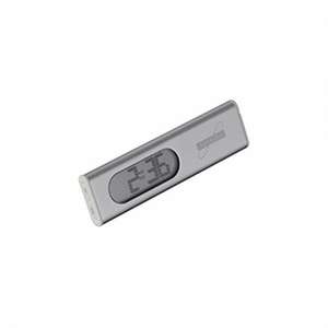 Contempo Digital Clock - Silver 