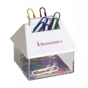 Custom Promotional Mortgage Paper Clip Dispenser