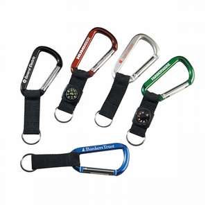 Custom Promotional Lewis Carabiner (Compass)
