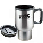 Customized Travel Coffee Mugs - Bishop Stainless Travel Mug - 16oz