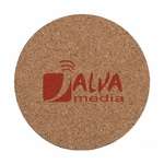 Personalized Coasters - Queens Round Cork Coaster