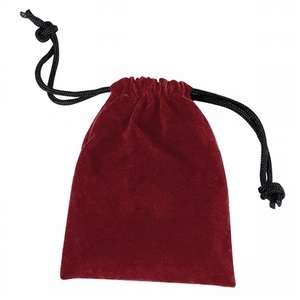 Roman Mini Velour Pouch 