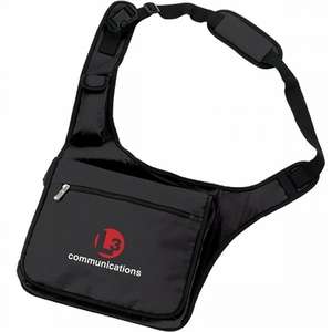 Custom Promotional Soho Messenger Saddle Bag