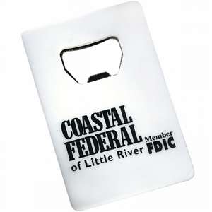 Custom Promotional Columbus Rectangular Bottle Opener