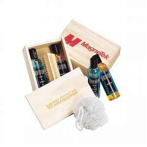 Lotions In Wood Box 