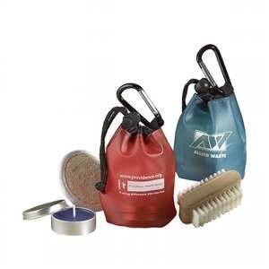 Custom Promotional Renew Carabiner Bath & Body Kit