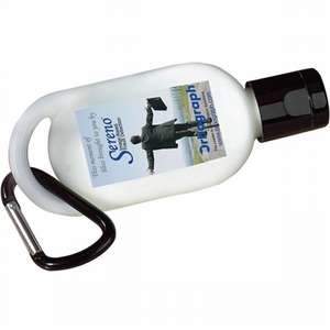 Shady Carabiner SPF15 Sunscreen Bottle 0.5 oz - Full Color Imprint 