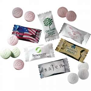Custom Promotional Nebula Jumbo Peppermint Mints