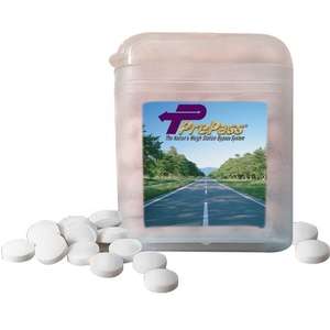 Custom Promotional Flipper Mint Dispenser - Full Color Imprint