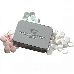 Custom Promotional McKinley Embossed Mint Tin (empty)