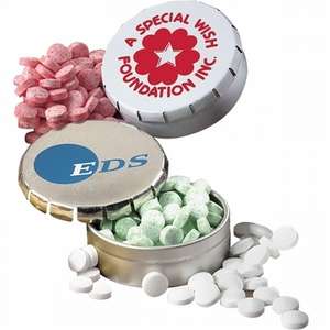 Pop Top Tin with Mini Mints