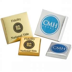Custom Promotional Romeo Chocolate Squares