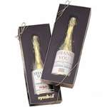 Promotional Chocolate - Auberge Chocolate Champagne Bottle - 8 oz