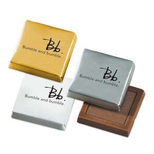 Custom Promotional Rockwell Square Chocolate Pieces