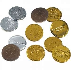 Custom Promotional Lincoln Stock Design Chocolate Coins