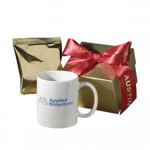 Ovation Gift Boxed Ceramic Mug with Coffee
