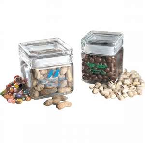 Custom Promotional Reward 16oz Glass Jar - Empty