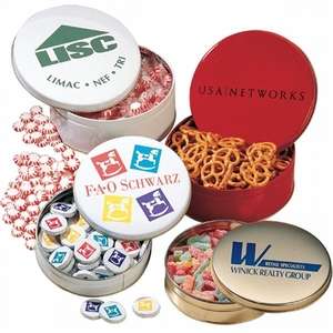 Custom Promotional Reward 7-1/4" Tins - Empty