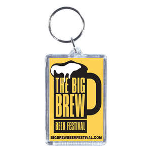 Custom Promotional Acrylic Keytag 1-7/8" x 2-3/4"