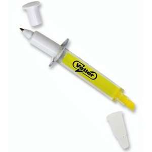 Custom Promotional Syringe Highlighter Pen