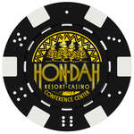 Logo Birthdays - Clay Poker Chip - Dice Style - 1 Side