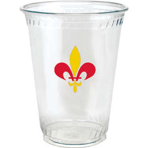 Custom Promotional Clear Plastic Cup - 16oz (Large Qty)