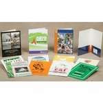 Wholesale Folders - Economy Gloss Finish Presentation Folder - 1 Color