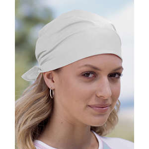 Big Accessories - BAGedge Solid Bandana White