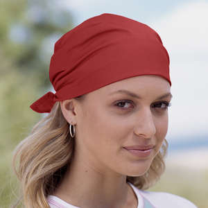 Big Accessories - BAGedge Solid Bandana Red