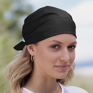 Big Accessories - BAGedge Solid Bandana Black
