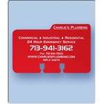 Business Desktop & Office Items - Right Tab Index Card - 2-1/2"H x 4"W
