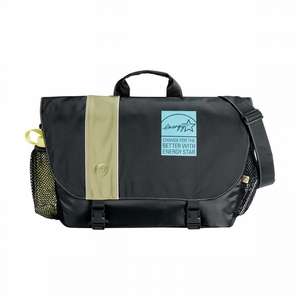 Custom Promotional Eco Recycled Owl Deluxe Messenger Bag