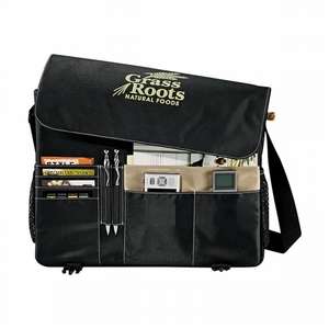 Eco Recycled Owl Messenger Bag 