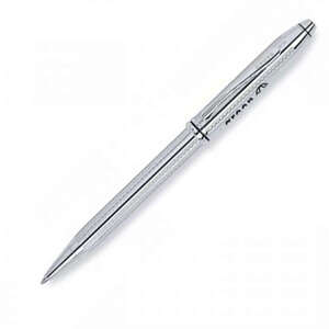 Custom Promotional Cross Townsend Platinum Plated Ball-Point Pen