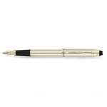 Personalized Fountain Pens - Cross Townsend 10 Karat Gold Fountain Pen