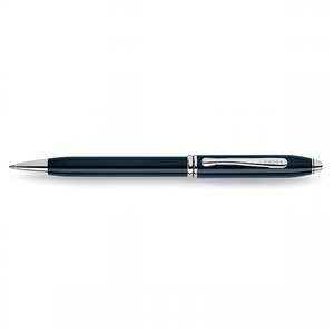 Cross Townsend Quartz Blue Lacquer Ball-Point Pen 
